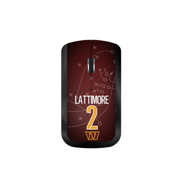 Marshon Lattimore Washington Commanders 2 Game Tactic Wireless Mouse