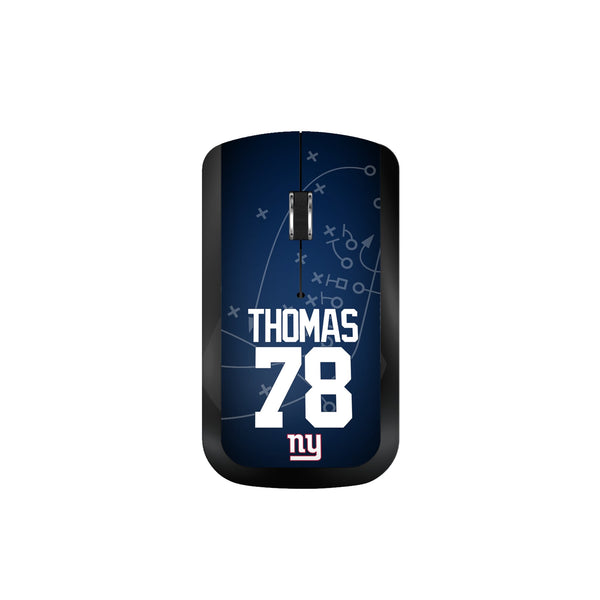 Andrew Thomas New York Giants 78 Ready Wireless Mouse