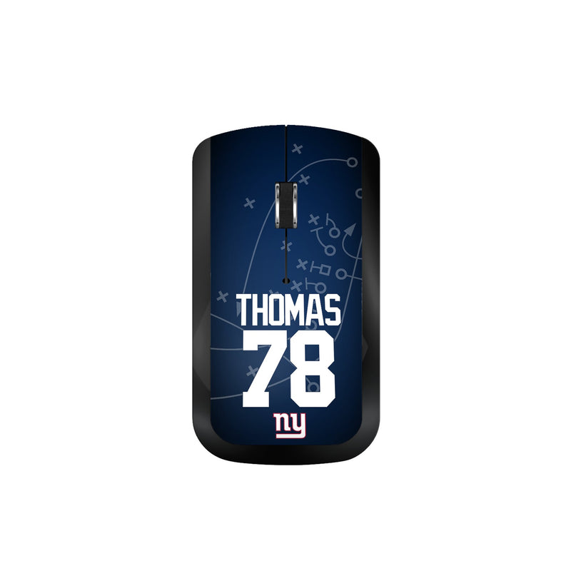 Andrew Thomas New York Giants 78 Ready Wireless Mouse