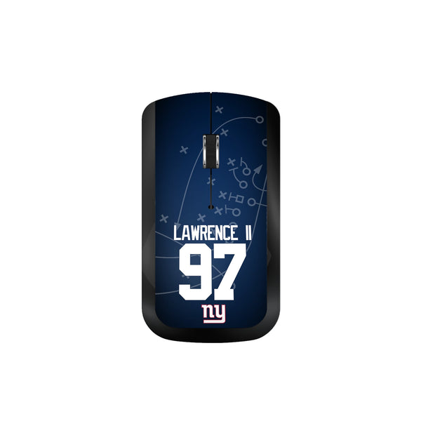 Dexter Lawrence II New York Giants 97 Ready Wireless Mouse