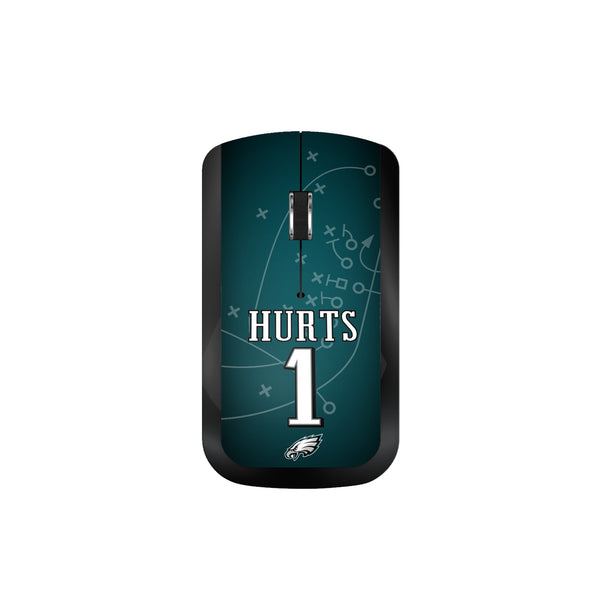 Jalen Hurts Philadelphia Eagles 1 Ready Wireless Mouse