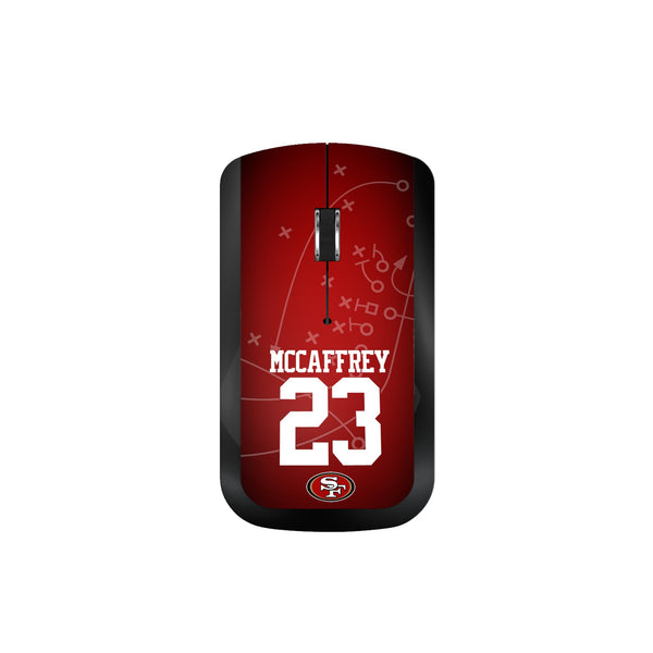 Christian McCaffrey San Francisco 49ers 23 Ready Wireless Mouse