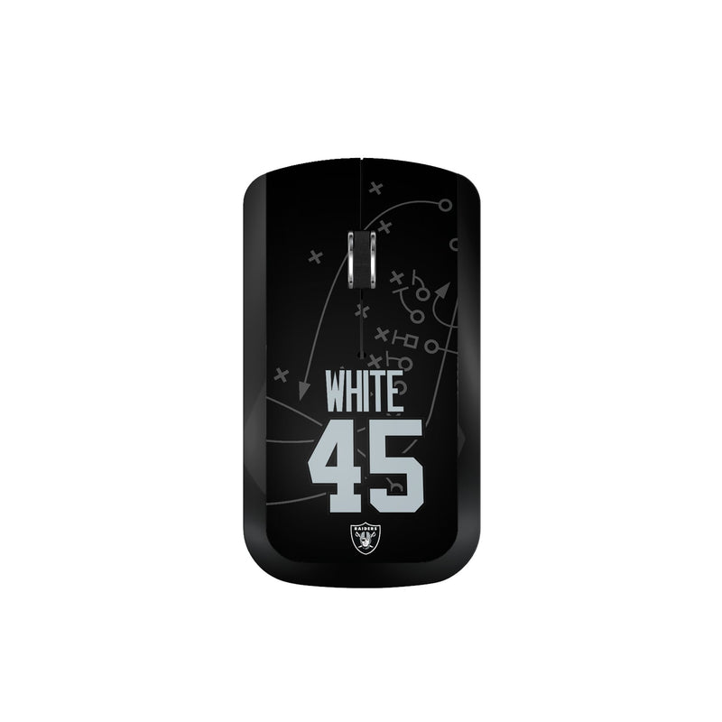 Devin White Las Vegas Raiders 45 Game Tactic Wireless Mouse