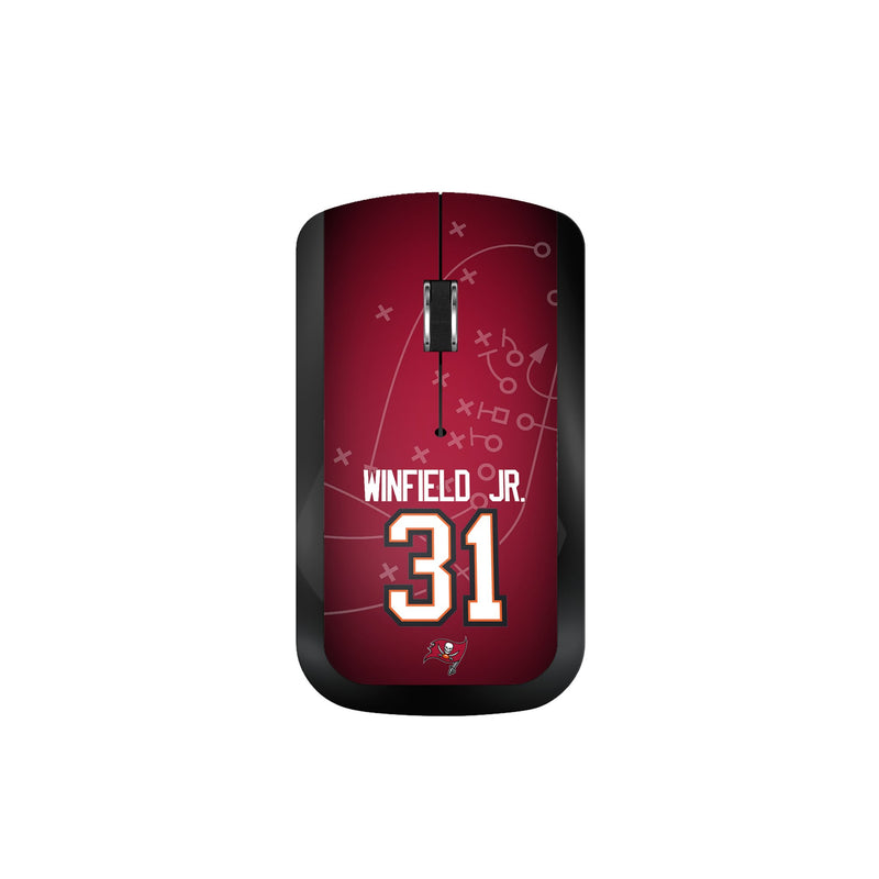 Antoine Winfield Jr. Tampa Bay Buccaneers 31 Ready Wireless Mouse