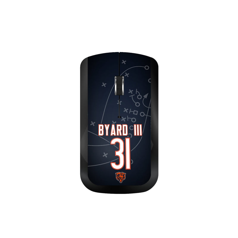 Kevin Byard III Chicago Bears 31 Ready Wireless Mouse