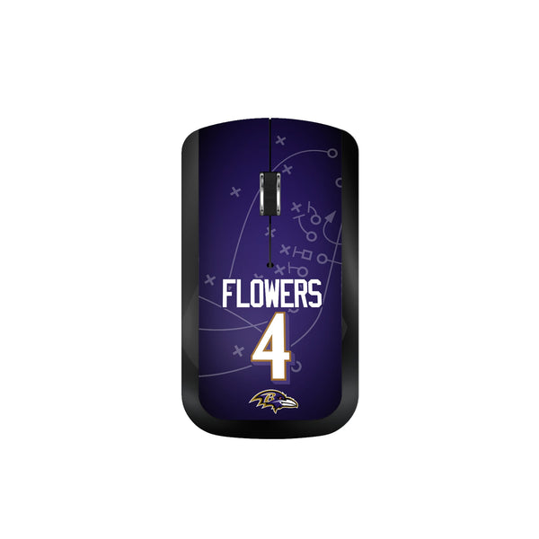 Zay Flowers Baltimore Ravens 4 Ready Wireless Mouse