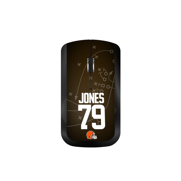 Dawand Jones Cleveland Browns 79 Ready Wireless Mouse