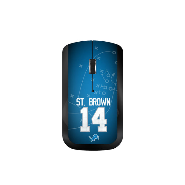Amon-Ra St. Brown Detroit Lions 14 Ready Wireless Mouse
