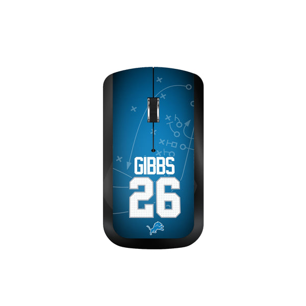 Jahmyr Gibbs Detroit Lions 26 Game Tactic Wireless Mouse