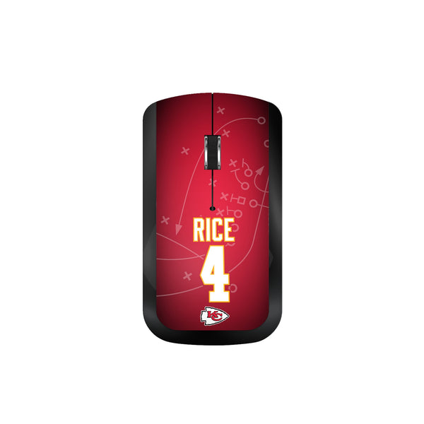 Rashee Rice Kansas City Chiefs 4 Ready Wireless Mouse