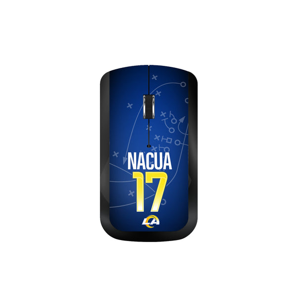 Puka Nacua Los Angeles Rams 17 Ready Wireless Mouse