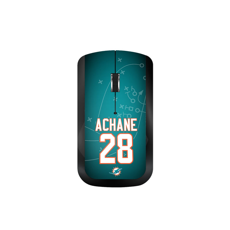 De'Von Achane Miami Dolphins 28 Ready Wireless Mouse