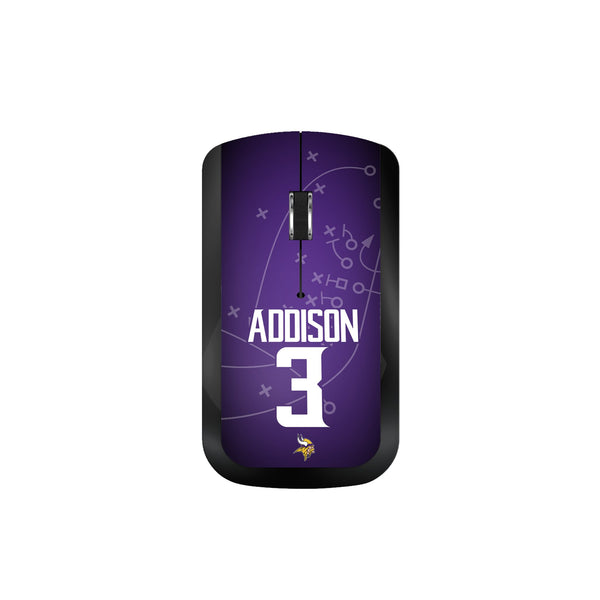 Jordan Addison Minnesota Vikings 3 Ready Wireless Mouse
