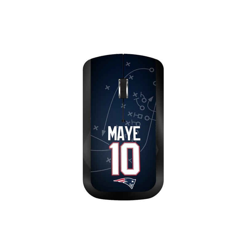 Drake Maye New England Patriots 10 Ready Wireless Mouse