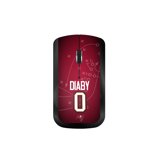 YaYa Diaby Tampa Bay Buccaneers 0 Ready Wireless Mouse