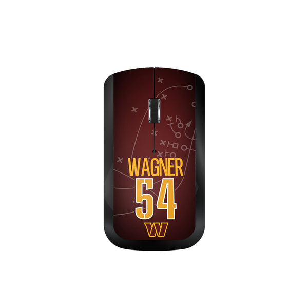 Bobby Wagner Washington Commanders 54 Ready Wireless Mouse