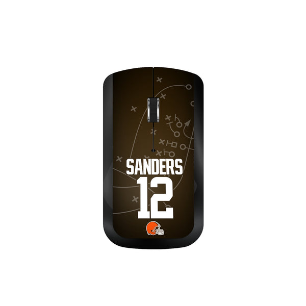 Shedeur Sanders Cleveland Browns 12 Game Tactic Wireless Mouse