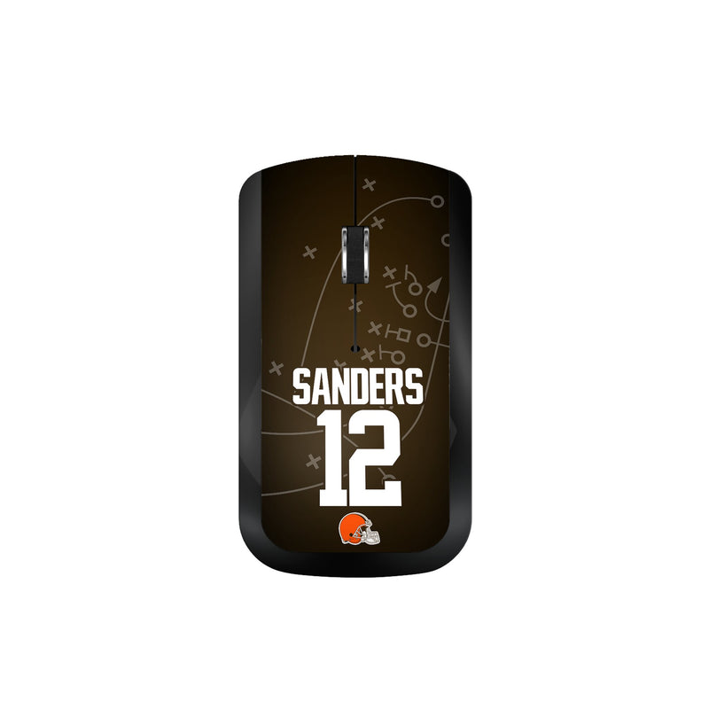 Shedeur Sanders Cleveland Browns 12 Game Tactic Wireless Mouse