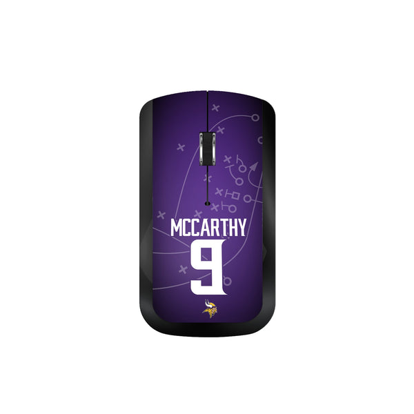J.J. McCarthy Minnesota Vikings 9 Game Tactic Wireless Mouse