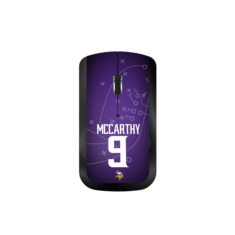 J.J. McCarthy Minnesota Vikings 9 Game Tactic Wireless Mouse