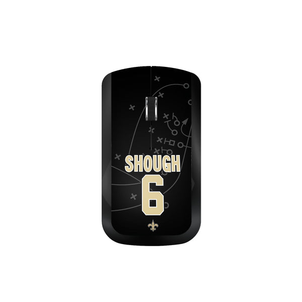 Tyler Shough New Orleans Saints 6 Game Tactic Wireless Mouse