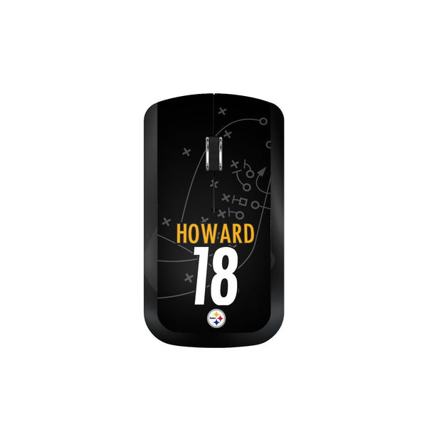 Will Howard Pittsburgh Steelers 18 Game Tactic Wireless Mouse