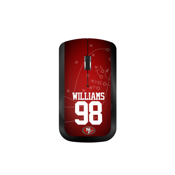 Mykel Williams San Francisco 49ers 98 Game Tactic Wireless Mouse