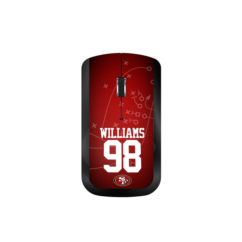 Mykel Williams San Francisco 49ers 98 Game Tactic Wireless Mouse