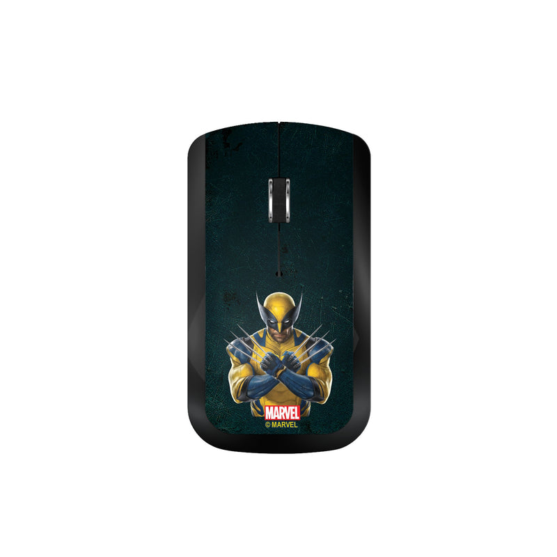 Marvel Deadpool Wolverine Badge Wireless Mouse