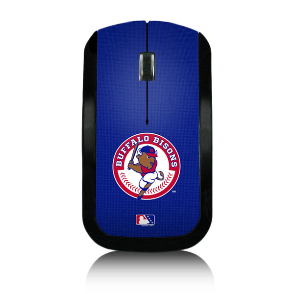 Buffalo Bisons Solid Wireless Mouse