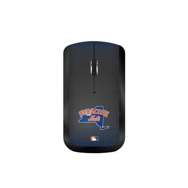 Syracuse Mets Linen Wireless Mouse