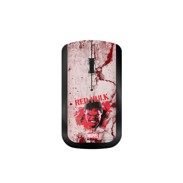 Marvel Avengers Red Hulk Badge Wireless Mouse