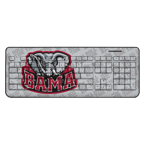 University of Alabama Crimson Tide Script A Quadtile Wireless USB Keyboard
