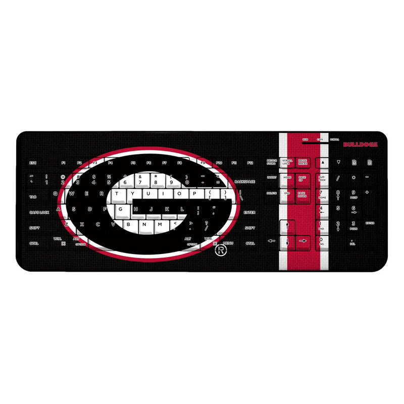 University of Georgia Bulldogs Stripe Wireless USB Keyboard