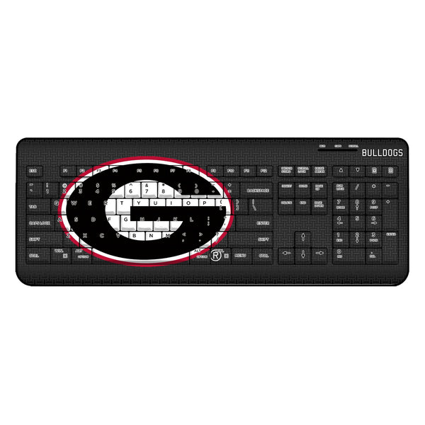 University of Georgia Bulldogs Linen Wireless USB Keyboard