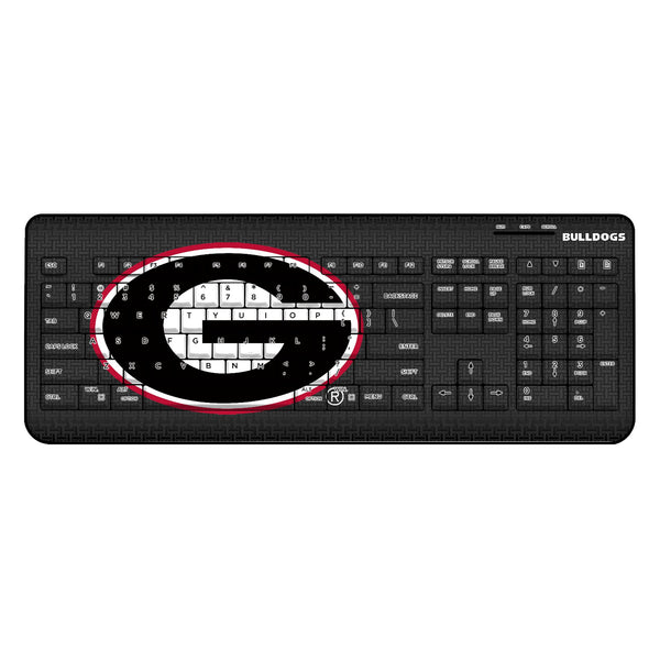 University of Georgia Bulldogs Linen Wireless USB Keyboard