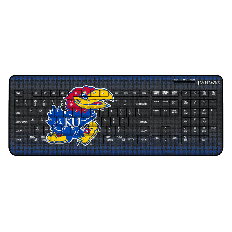 University of Kansas Jayhawks Linen Wireless USB Keyboard