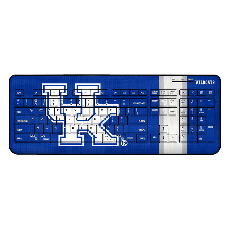 University of Kentucky Wildcats Stripe Wireless USB Keyboard