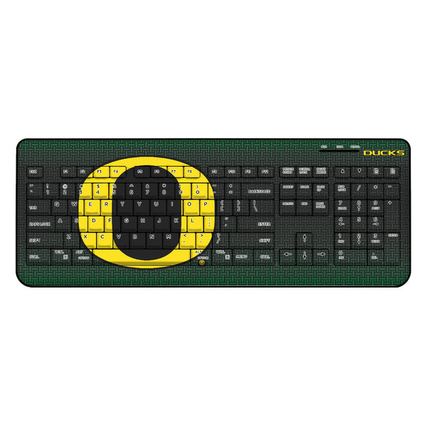 University of Oregon Ducks Linen Wireless USB Keyboard