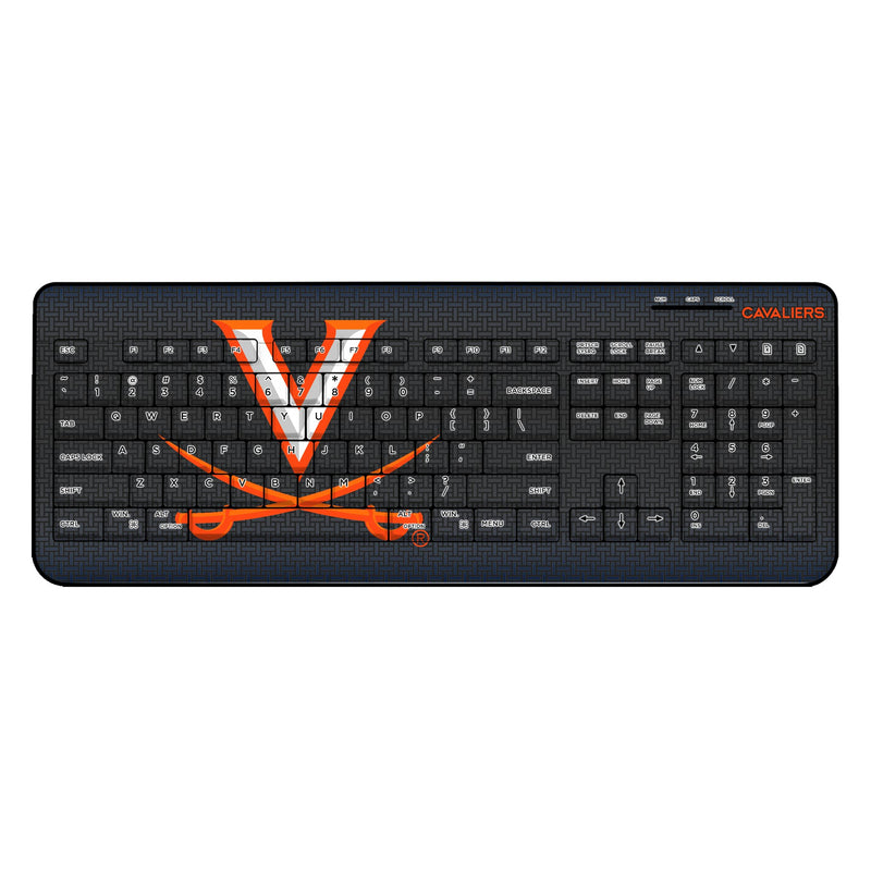 University of Virginia Cavaliers Linen Wireless USB Keyboard