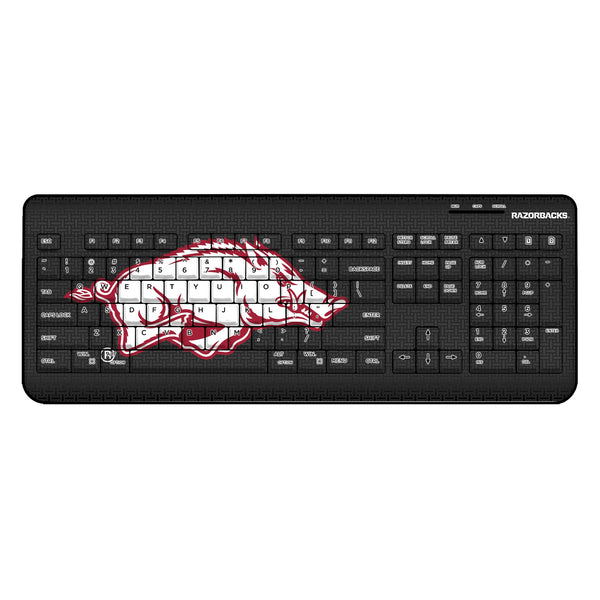 University of Arkansas Fayetteville Razorbacks Linen Wireless USB Keyboard