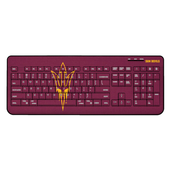 Arizona State University Sun Devils Solid Wireless USB Keyboard