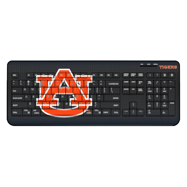 University of Auburn Tigers Linen Wireless USB Keyboard