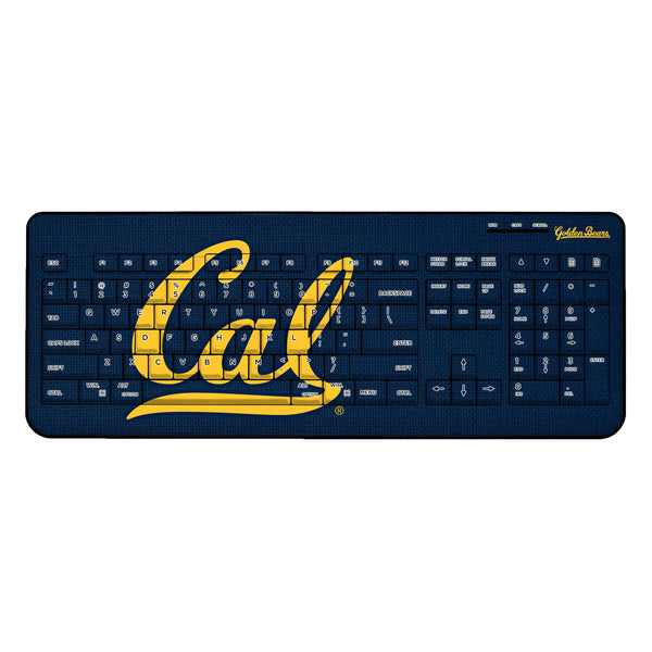 University of California Berkeley Golden Bears Solid Wireless USB Keyboard