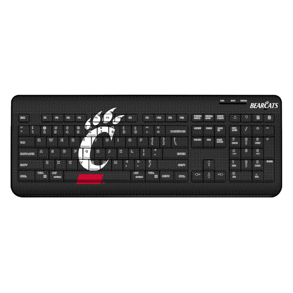 University of Cincinnati Bearcats Linen Wireless USB Keyboard