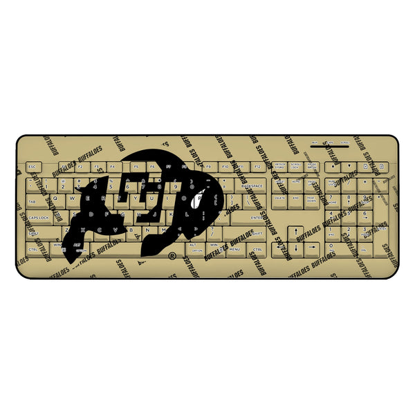 University of Colorado Buffaloes Quadtile Wireless USB Keyboard