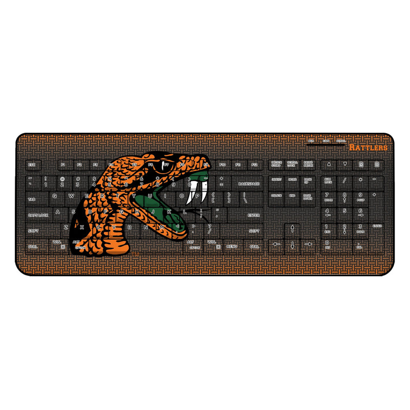 Florida A&M University Rattlers Linen Wireless USB Keyboard