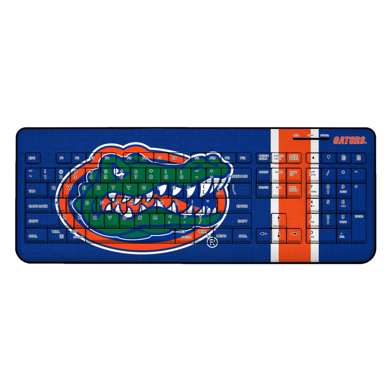 University of Florida Gators Stripe Wireless USB Keyboard