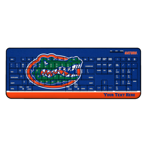 University of Florida Gators Personalized Endzone Solid Wireless USB Keyboard