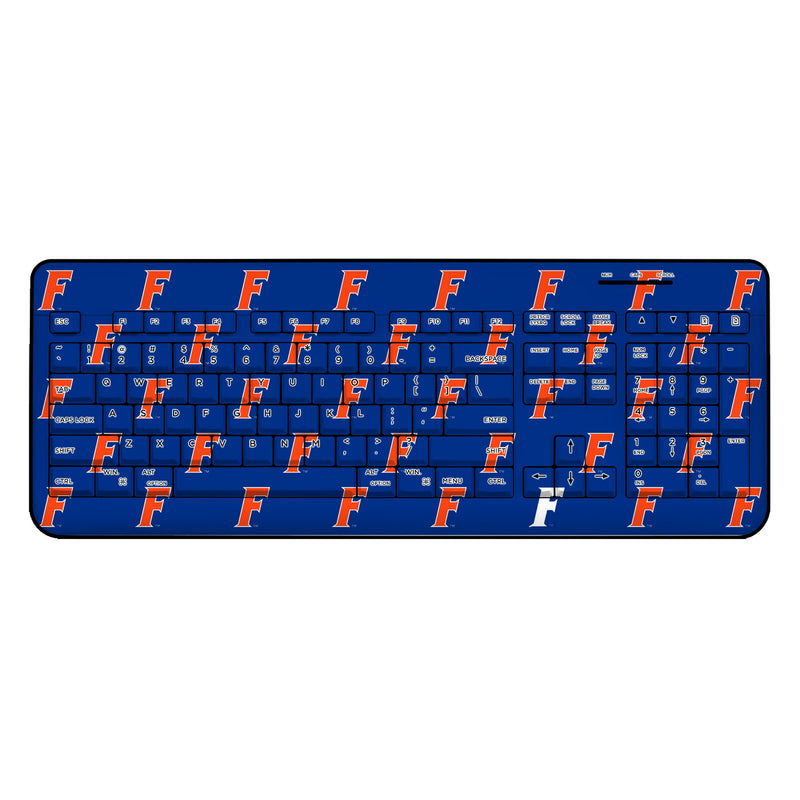 University of Florida Gators Fashion Pattern Wireless USB Keyboard